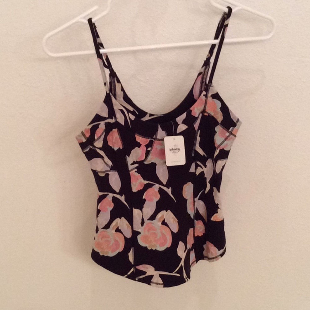 Free People Next Up Corset Cami NWT